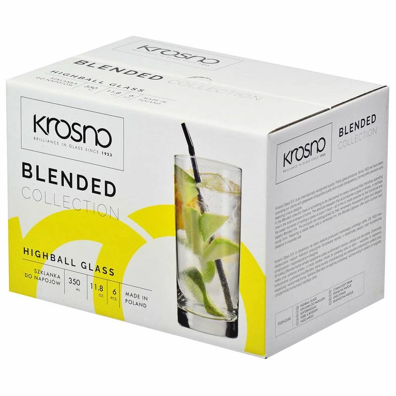 Krosno Blended Grands Verres à Boire – Image 3