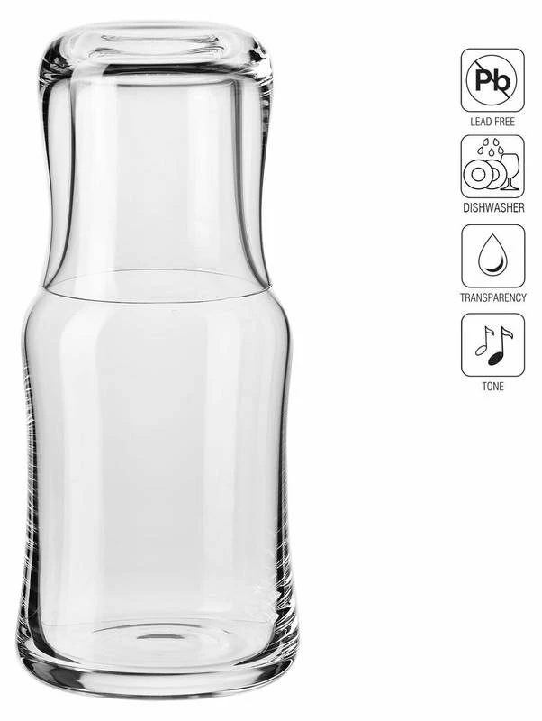 Krosno Splendour Set De Nuit En Verre – Image 4