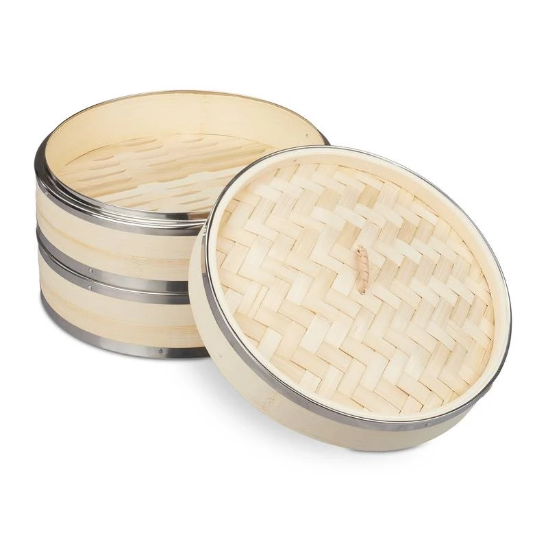 Cuiseur Vapeur Bambou 2 Niveaux