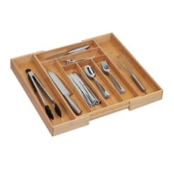 Range Couvert En Bambou