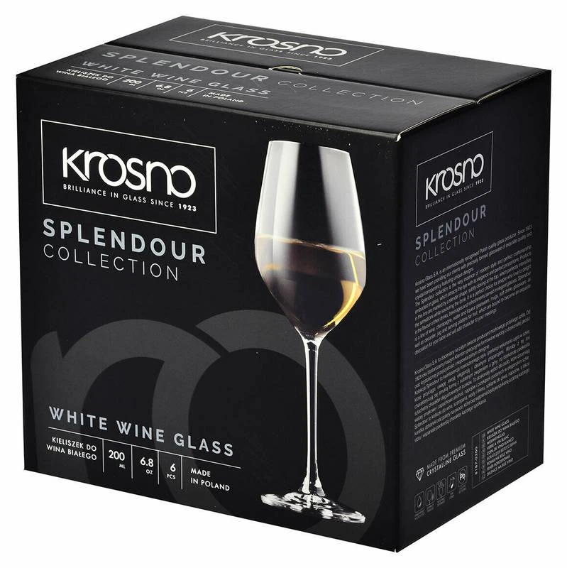 Krosno Splendour Verres à Vin Blanc – Image 4